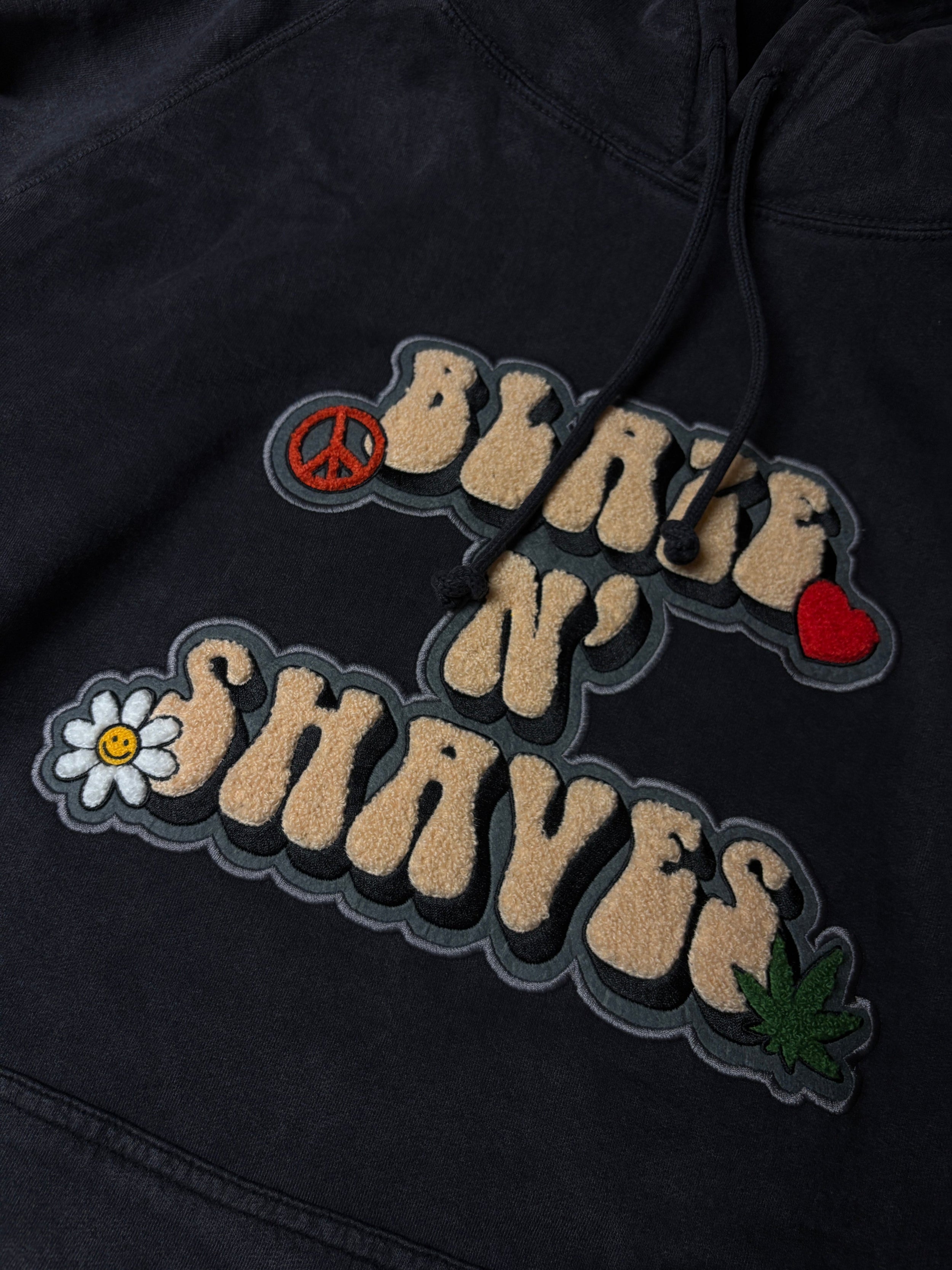 70'S EMBROIDERED HOODIE – BlazeNShaves 70'S EMBROIDERED HOODIE – BlazeNShaves